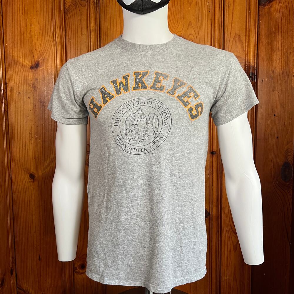 Champion S College Graphic T-Shirt Gray Regular